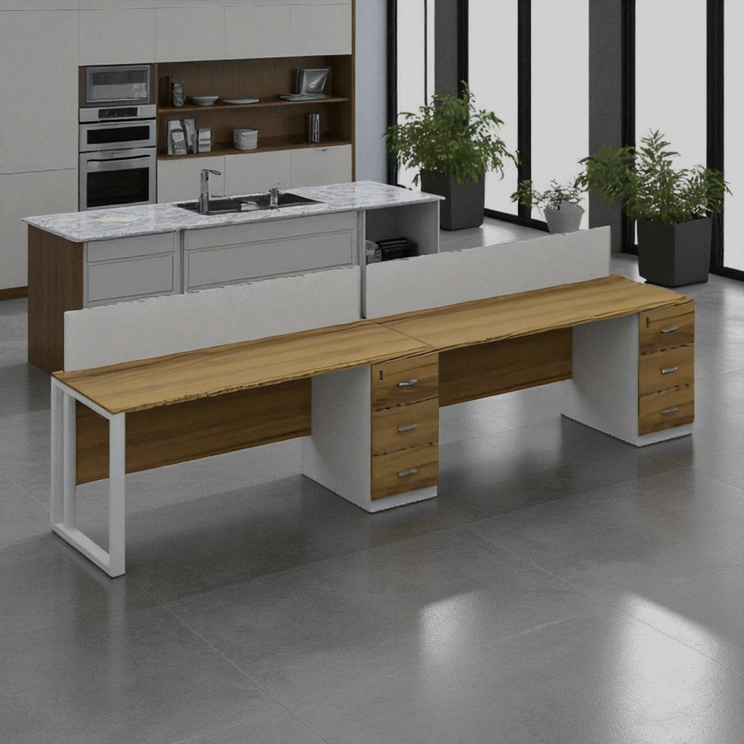 2 way Linear Work Station