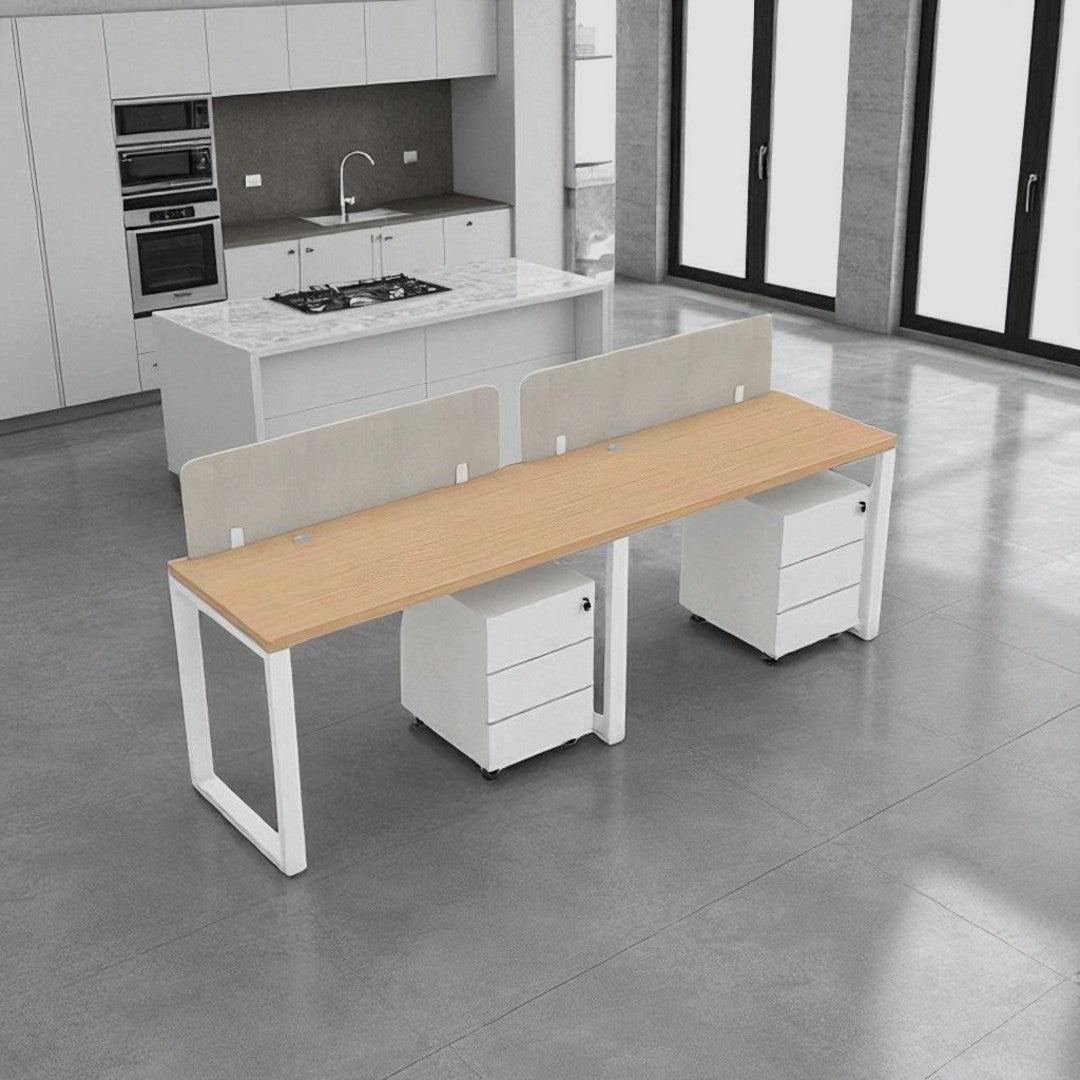 2 way Linear Work Station