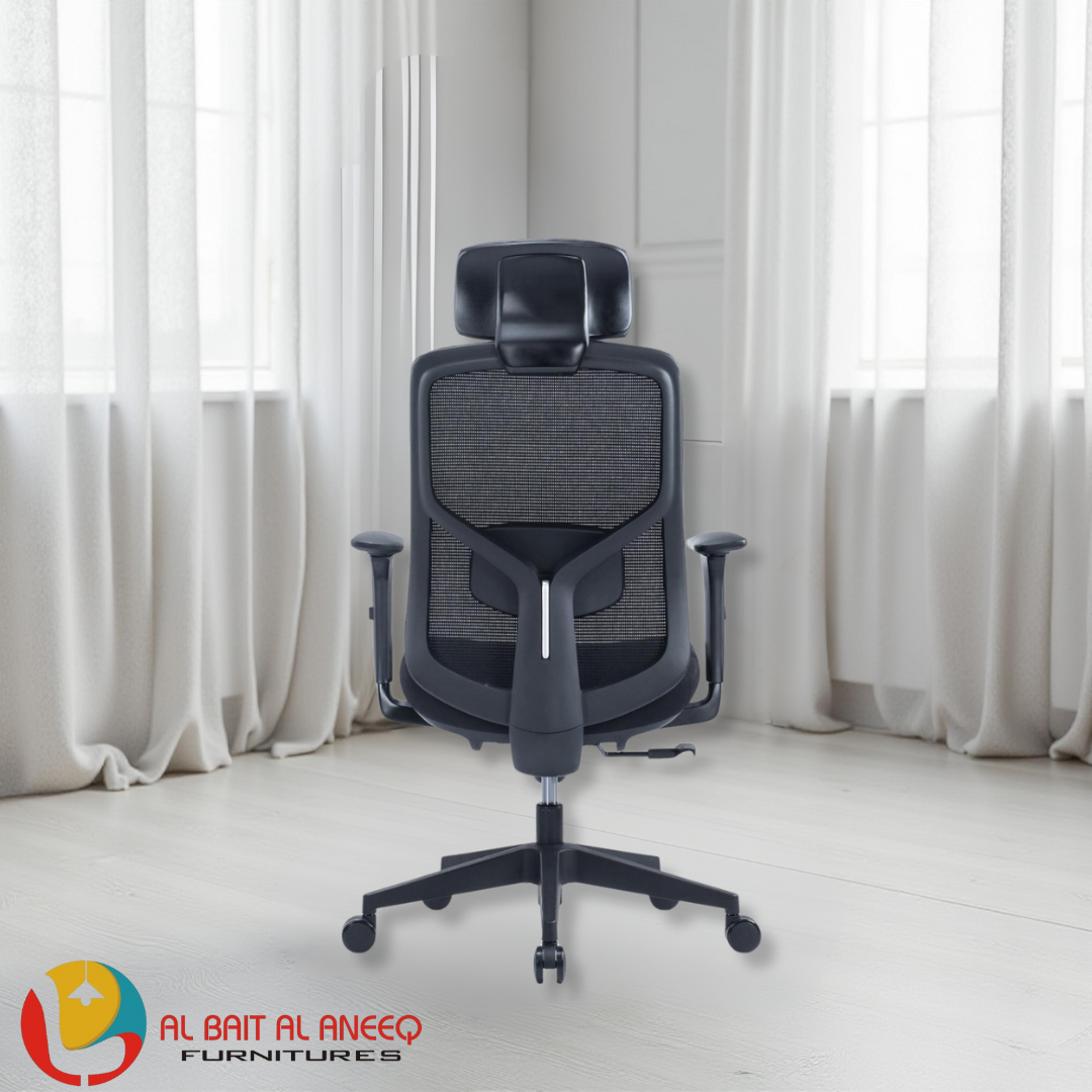 High Back Mesh Chair with Black Frame