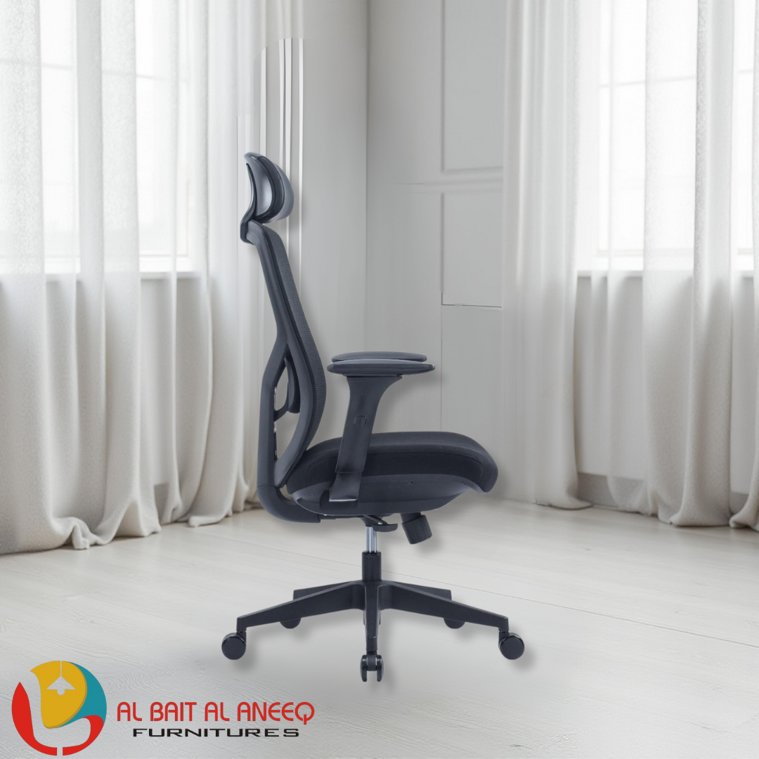High Back Mesh Chair with Black Frame