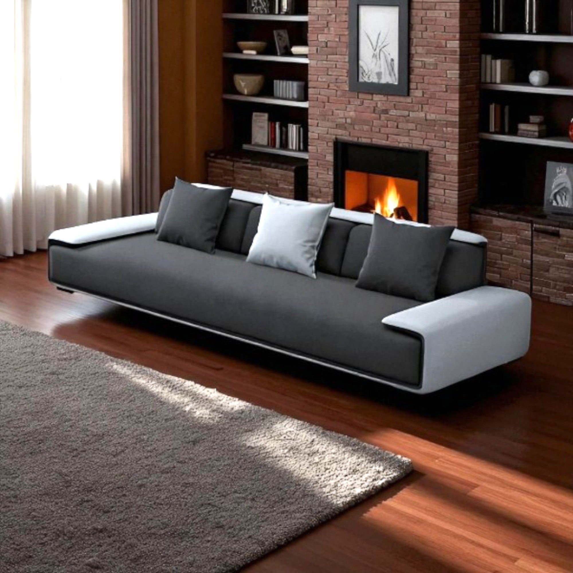 Durable Faux Leather 3, 2, 1 Seater Sofa – Easy-Clean Design for High-Traffic Areas