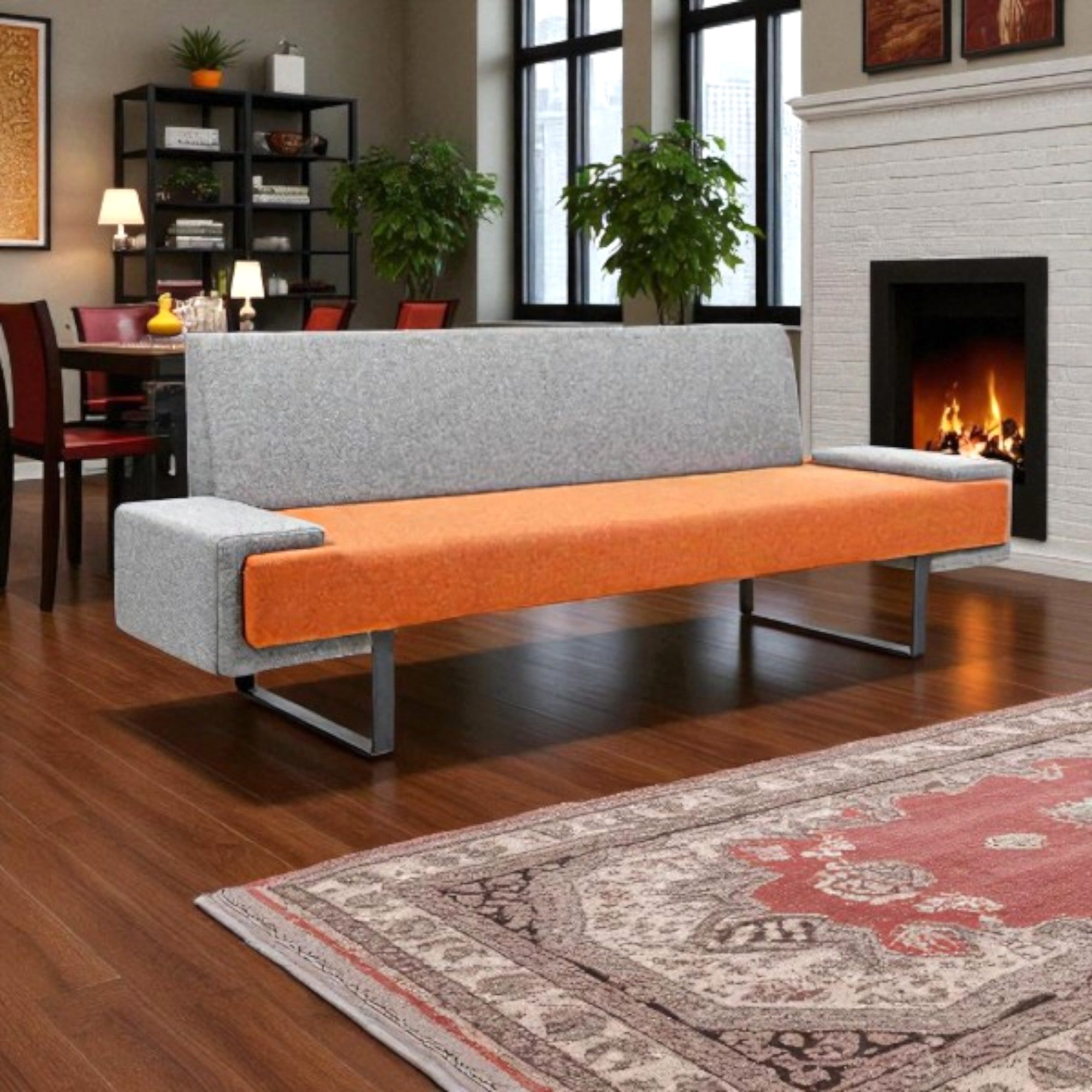 Vista Visitor Sofa – Modern Office Reception Seating Solution