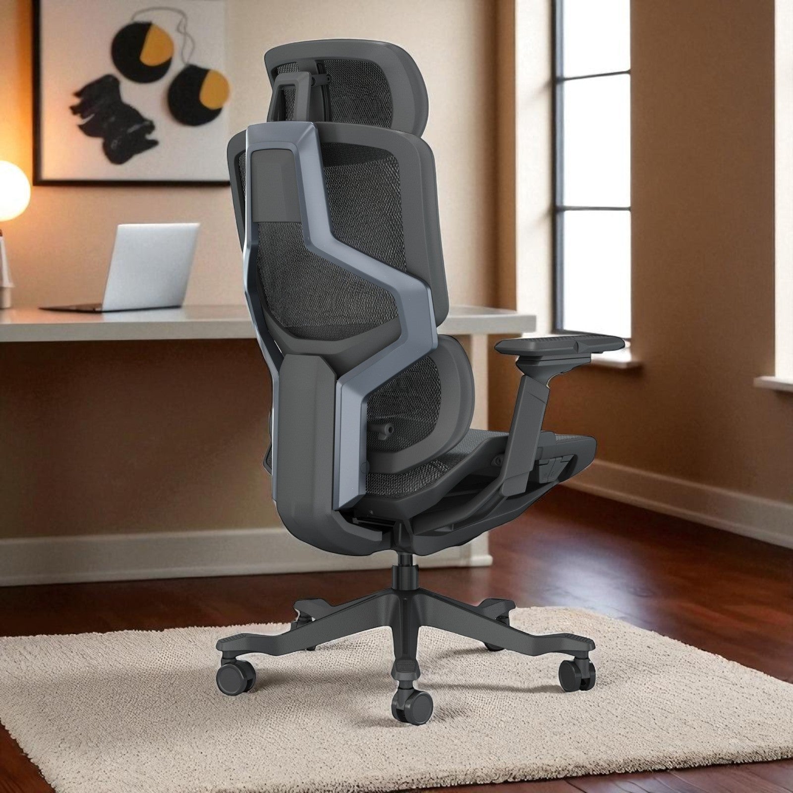 Executive Mesh High Back Chair – Black Frame