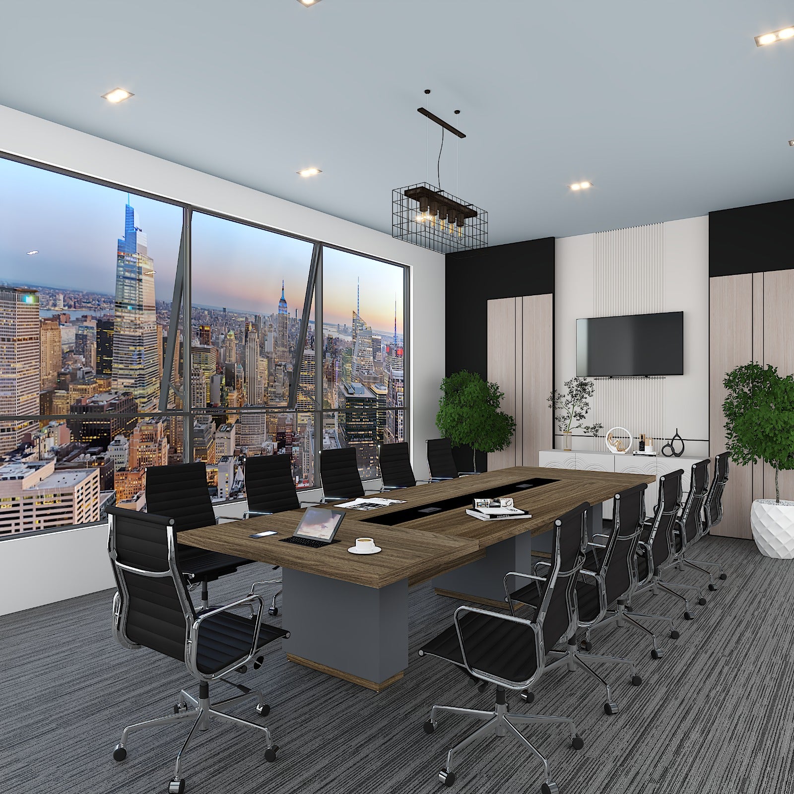 executive boardroom table