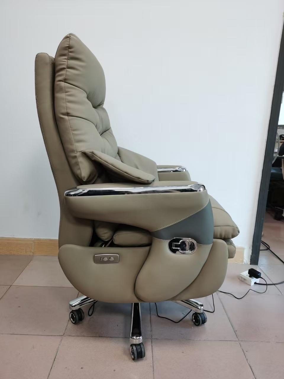 Ergonomic Recliner Office Chair with Back Massage – Premium Comfort & Style