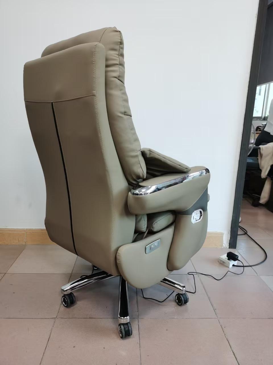 Ergonomic Recliner Office Chair with Back Massage – Premium Comfort & Style