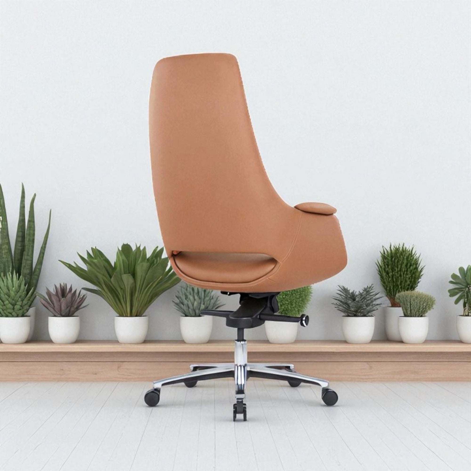 Modern Executive Cantilever Chair – High Back Office Chair for Boardrooms & Workspaces