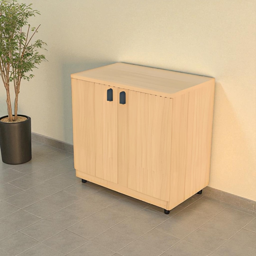 Wooden Office Storage Cabinets with Swinging Doors