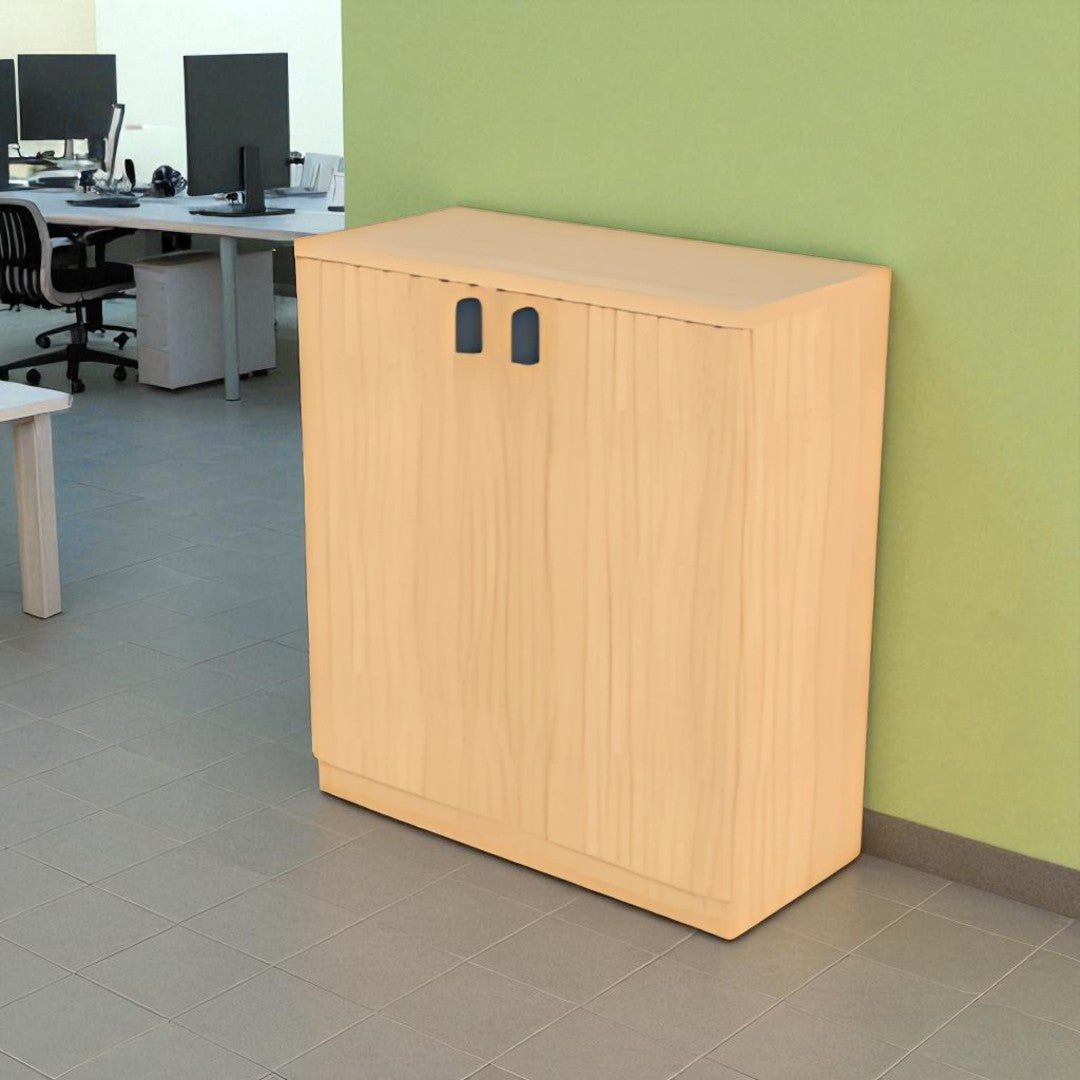 Wooden Office Storage Cabinets with Swinging Doors