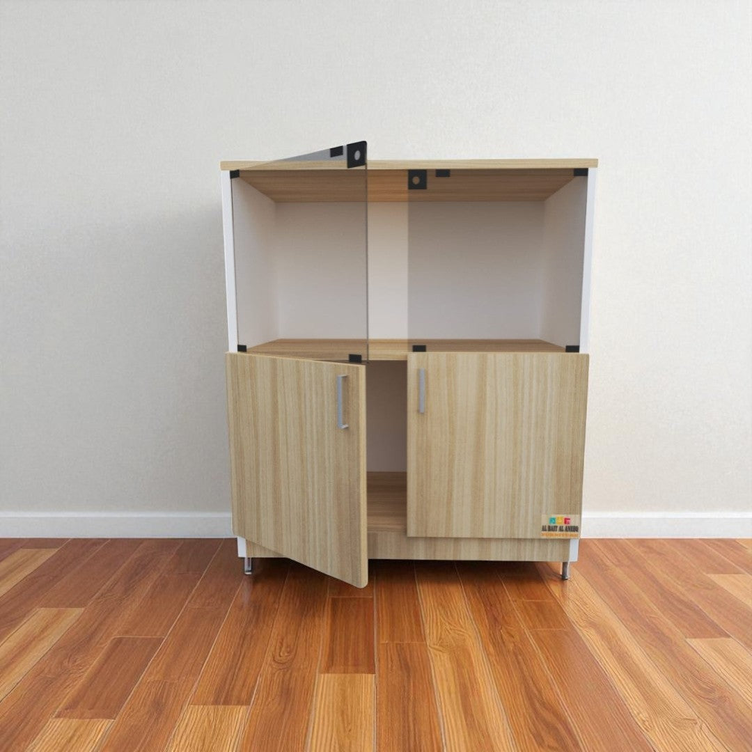 Wooden Office Cabinets with 2 Lockable Doors
